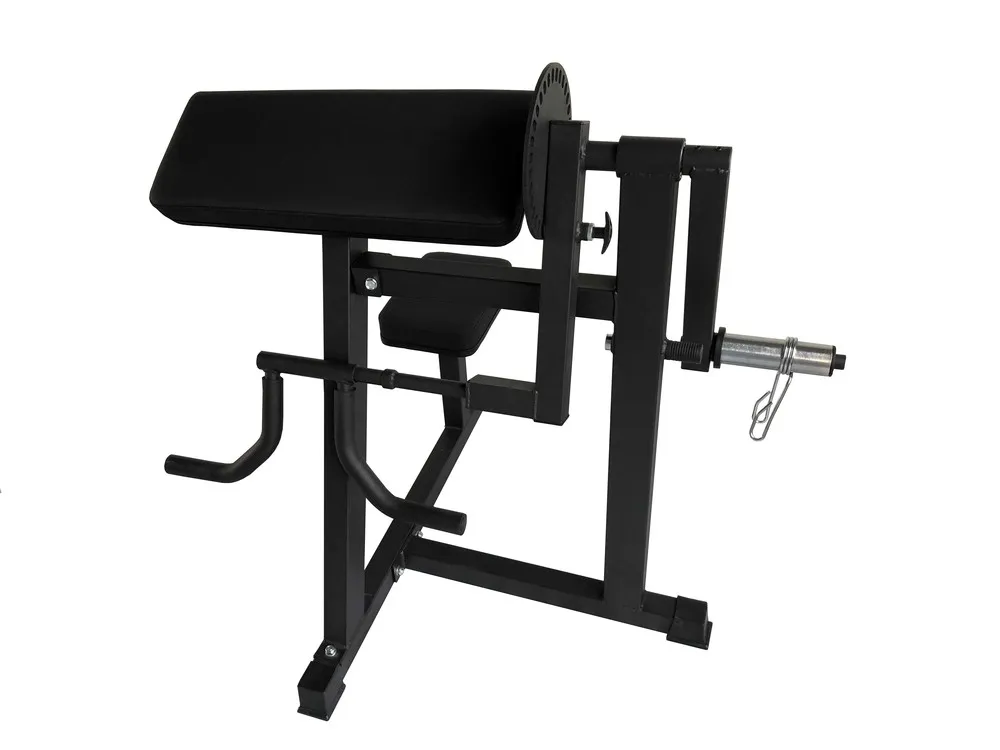  GMWD Bicep Tricep Curl Machine, 380LBS Plate Loaded