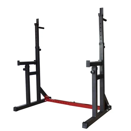 Adjustable Squat & Bench Press Rack with spotter