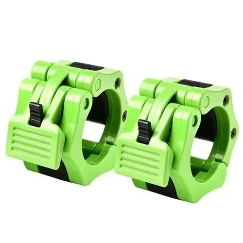 Pair Weight Lifting Dumbbell Barbell Spin lock Clips 1