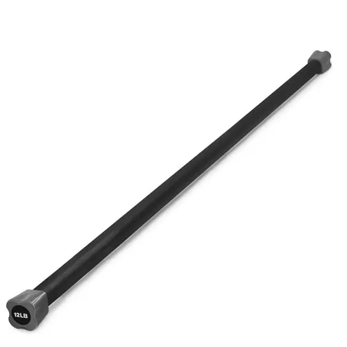 AEROBIC WEIGHTED BODY BAR 12LB