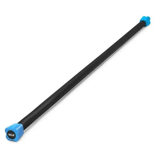 AEROBIC WEIGHTED BODY BAR 10LB