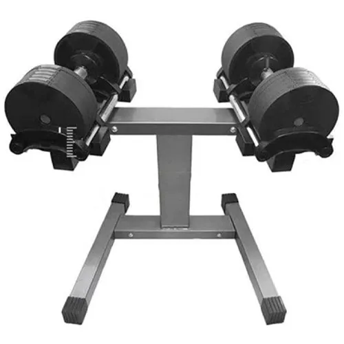 Adjustable stand for nuo 45 lb and 70 lb dumbbells