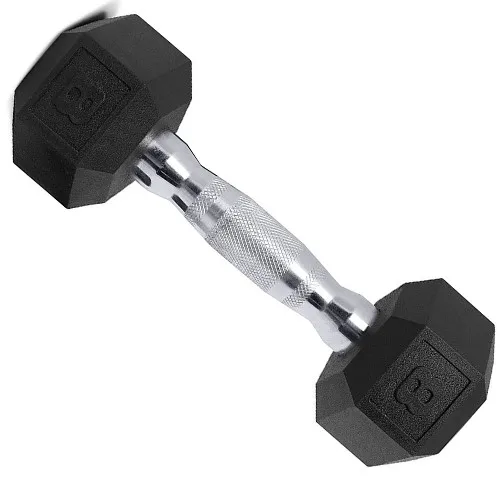 8lb gearforfit hex dumbbell