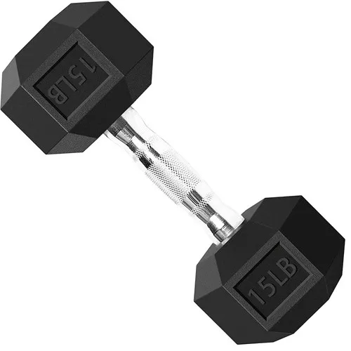 15lb gearforfit hex dumbbell