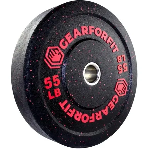 55LB CRUMB RUBBER OLYMPIC BUMPER PLATE