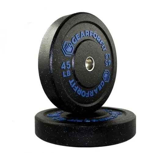 45lb crumb rubber olympic bumper plate 