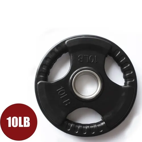 10lb virgin rubber grip olympic plate (single)