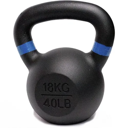 Gearforfit Fitness Cast Iron Kettlebell 18kg/40 lbs
