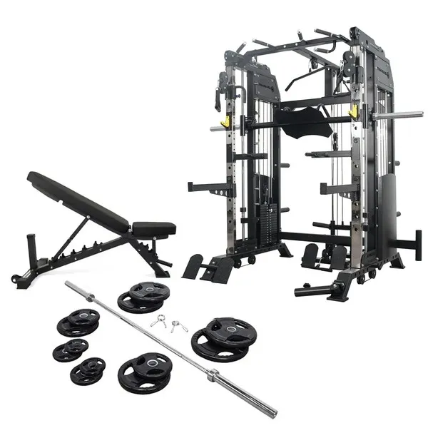 GF Functional Trainer Power Rack Home Gym Combo All in One G80Plus Model