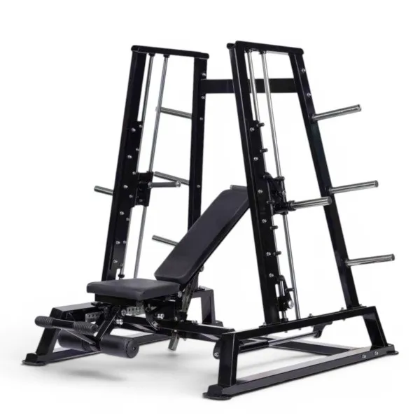 GF Pro Series 4 in 1 Converging Smith Machine Bench Press