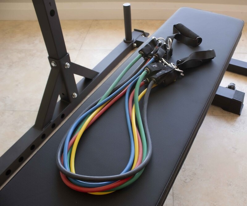 How to use resistance bands at home 