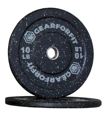 An image of 10LB CRUMB RUBBER OLYMPIC BUMPER PLATE 