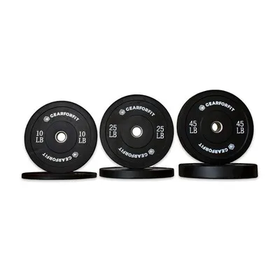 160-lb-black-rubber-bumper-plate-set