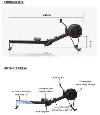 An image of Gearforfit Air Rower