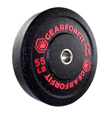 An image of 55LB CRUMB RUBBER OLYMPIC BUMPER PLATE